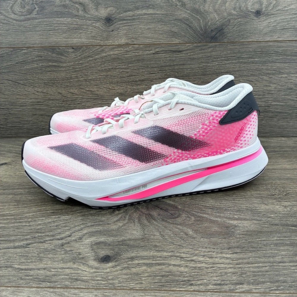 Size 9 - adidas Adizero SL2 White Lucid Pink W